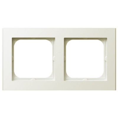 рамка 2-а горизонтальна крем Ospel Sonata