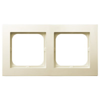 рамка 2-а горизонтальна крем Ospel AS