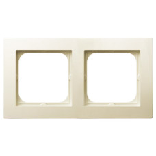 рамка 2-а горизонтальна крем Ospel AS