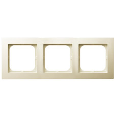 рамка 3-а горизонтальна крем Ospel AS
