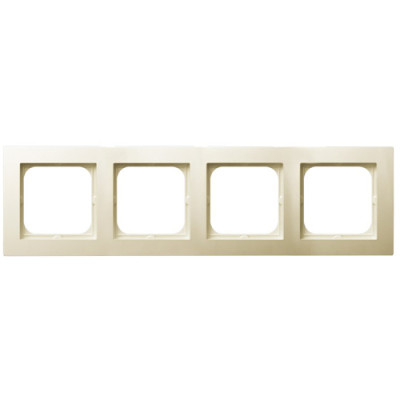 рамка 4-а горизонтальна крем Ospel AS