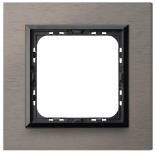 рамка 1-а горизонтальна Полірований сатін Ospel Sonata