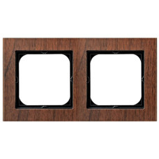 рамка 2-а горизонтальна Дерево Ospel Sonata