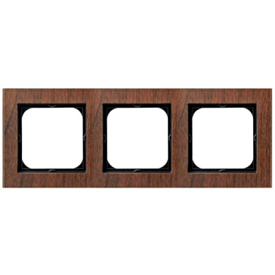 рамка 3-а горизонтальна Дерево Ospel Sonata