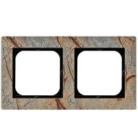 рамка 2-а горизонтальна Камінь Ospel Sonata