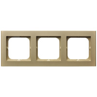 рамка 3-а горизонтальна Золото Ospel Sonata