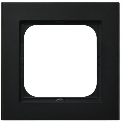 рамка 1-а горизонтальна Чорний Ospel Sonata