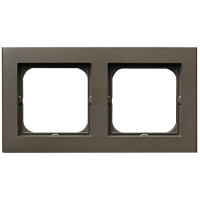 рамка 2-а горизонтальна Шоколад Ospel Sonata