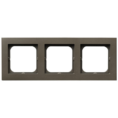 рамка 3-а горизонтальна Шоколад Ospel Sonata
