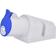 Розетка силова стаціонарна EZ-3232  IP44 (32A, 230V, 2P+PE)