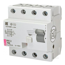 Реле диференційне (ПЗВ) EFI6-4 40/0,03 тип AC (6kA)