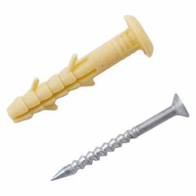 Дюбель-цвях ш/м гриб 6 х 60 APRO (100 шт.)