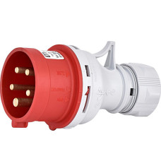 Вилка силова переносна EV-1653  IP44 (16A, 400V, 3P+N+PE)