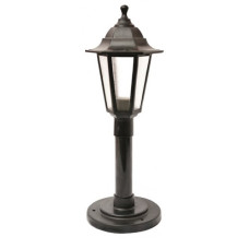 Світильник парк. КАНТРІ НТ 06  чорний, стовб 1м.