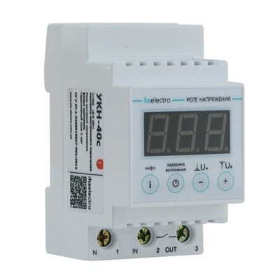 Пристрій контролю напруги УКН-40с (2 модуля) Hs-Electro
