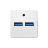 Зарядний пристрій 2-USB Ospel 45