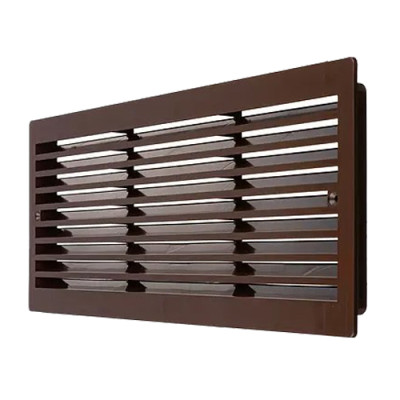 Вентиляційні решітки дверні 115*295 КОРИЧНЕВІ