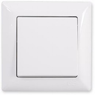 Вимикач 1кл. Visage Білий