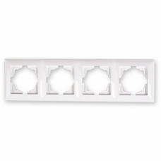 Рамка 4-на VISAGE Біла Рамка 4-на VISAGE Біла