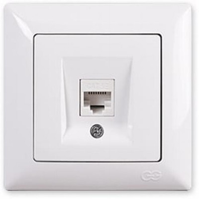 Розетка комп'ютерна VISAGE Біла