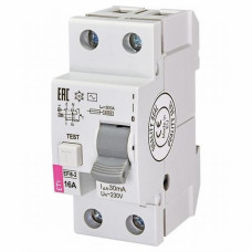 Реле диференційне (ПЗВ) EFI6-2 16/0,03 тип AC (6kA)