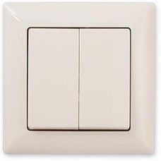 Вимикач 2кл. Visage Крем