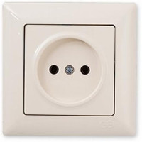 Розетка одинарна VISAGE Крем