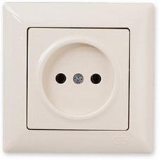 Розетка одинарна VISAGE Крем