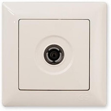 Розетка телевізійна VISAGE Крем