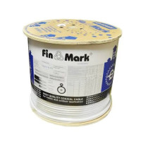 Кабель F 660BVcu FinMark Білий (бухта 305м.)