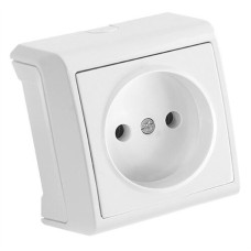 Розетка 1-на  накладна Viko Vera крем  ІР20