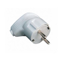 Вилка кутова із заземленням  FAR