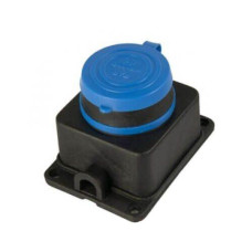 Колодка 1-на каучукова із заземленням FAR