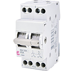 Перемикач навантаження SSQ  225 "1-0-2", 2p 25A