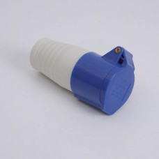 Розетка силова переносна 213 (2P+PE) 16A 220В IP44 TAKEL