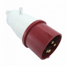 Вилка силова 014 (3P+PE) 16A 380В IP44 TAKEL