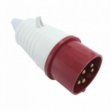 Вилка силова 015 (3P+PE+N) 16A 380В IP44 TAKEL