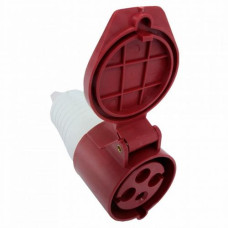 Розетка силова переносна 224 (3P+PE) 32A 380В IP44 TAKEL