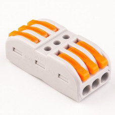 Клема з'єднувальна СМК-423 двостороння сіра