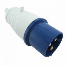 Вилка силова 013 (2P+PE) 16A 220В IP44 TAKEL