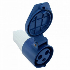 Розетка силова переносна 223 (2P+PE) 32A 220В IP44 TAKEL