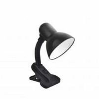 Світильник настільний із прищіпкою "Антрацит" TM LOGA 220В 40Вт