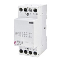 Контактор модульний RD 32-40 230V AC/DC 2мод. 4NO