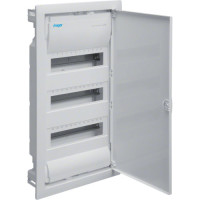 Щит внутр. розподільчий 36(42)мод. металеві дверці, без клем Hager VOLTA