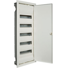 Щит внутр. розподільчий 60(70)мод. металеві дверці, без клем Hager VOLTA