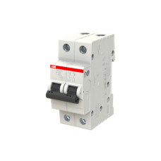 Автоматичний вимикач  ABB 6kA 202-C50 SH 2p 50A х-ка С
