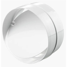 З'єднувач для вент. каналу  d-100мм. із клапаном