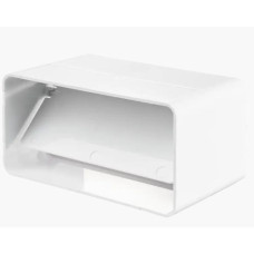 З'єднувач для вент. каналу  55х110мм. із клапаном