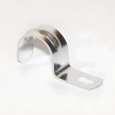 Скоба металева однолапкова d-16мм. (100шт./уп.)