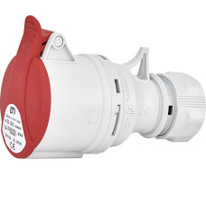 Розетка силова переносна ES-3253  IP44 (32А, 400V, 3P+N+PE)